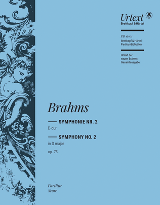 Book cover for Symphony No. 2 in D major Op. 73