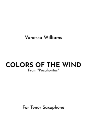 Book cover for Colors Of The Wind