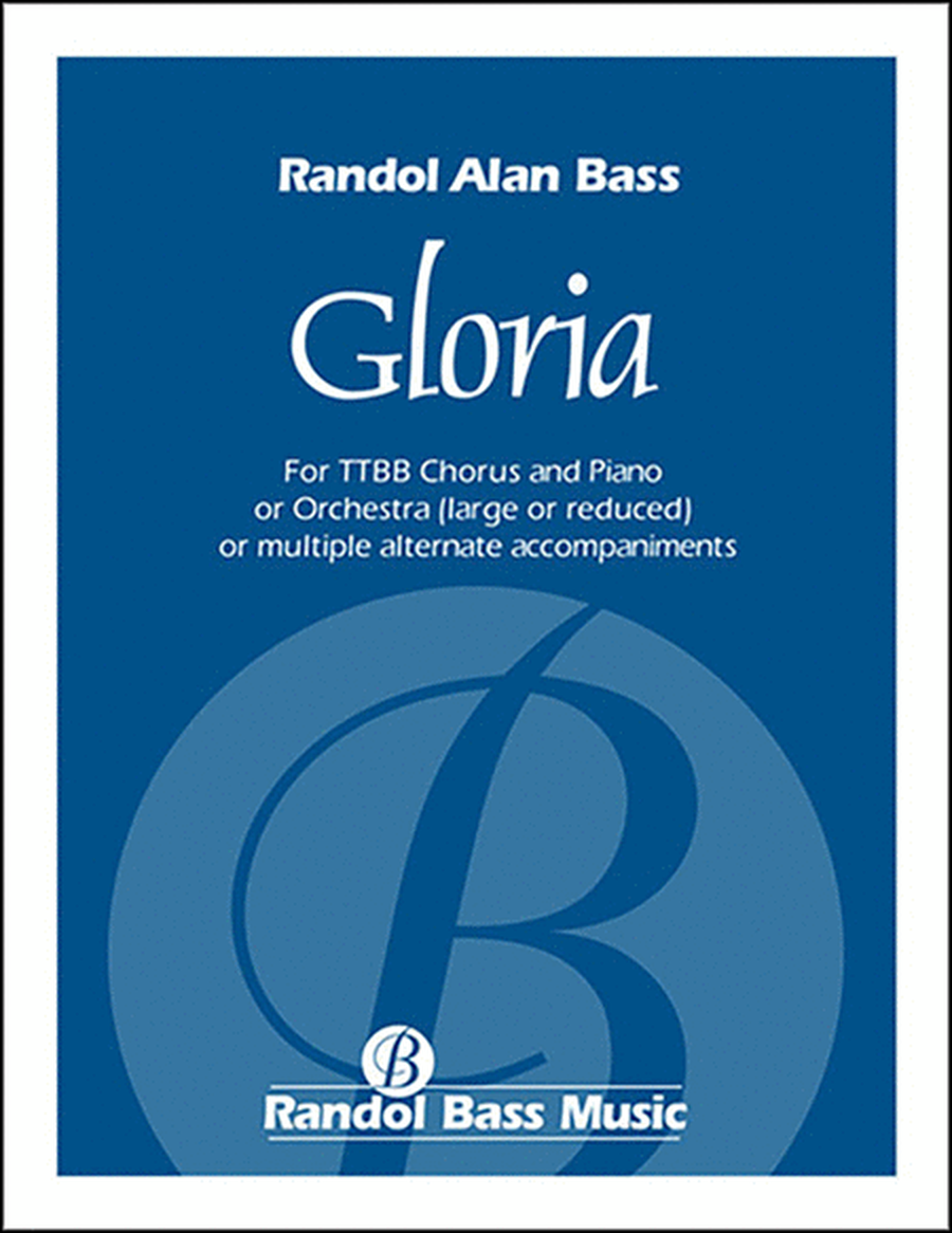 Gloria (Choral Score) image number null