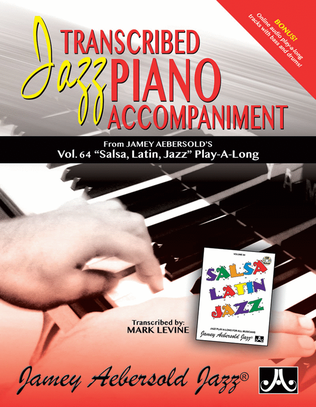 Book cover for Jazz Piano Voicings - Volume 64 "Salsa Latin Jazz"