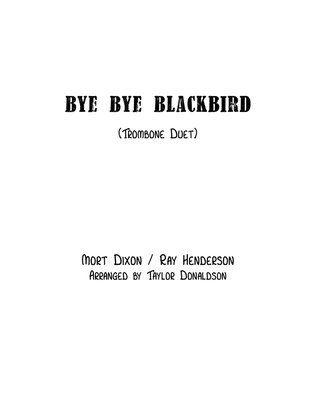 Book cover for Bye Bye Blackbird