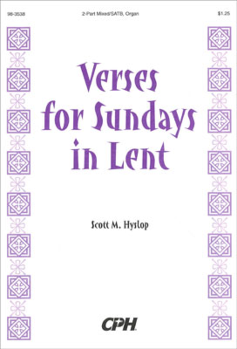 Verses For The Sundays In Lent image number null
