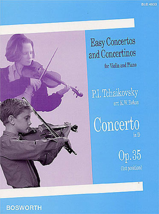 Book cover for Pyotr Ilyich Tchaikovsky: Violin Concerto In D (Op.35)