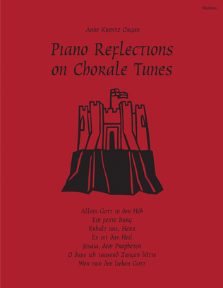 Book cover for Piano Reflections on Chorale Tunes