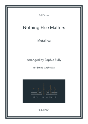 Book cover for Nothing Else Matters