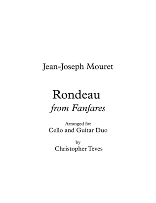 Rondeau from Fanfares for cello and guitar