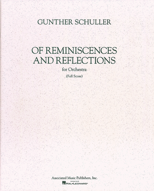 Book cover for Of Reminiscences and Reflections