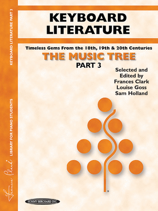 Book cover for The Music Tree Keyboard Literature