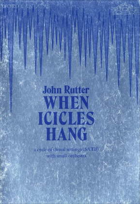 Book cover for When Icicles Hang