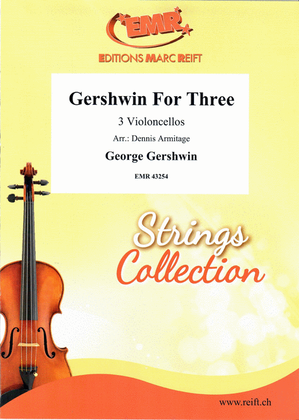 Book cover for Gershwin For Three