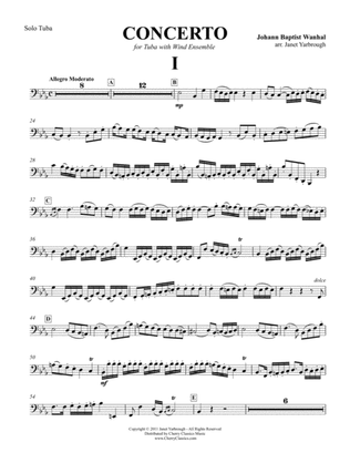 Concerto for Tuba with Piano accompaniment