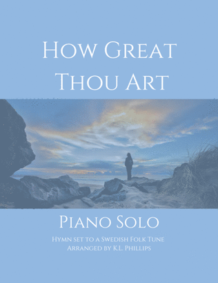 Book cover for How Great Thou Art - Piano Solo