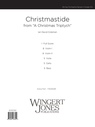 Book cover for Christmastide