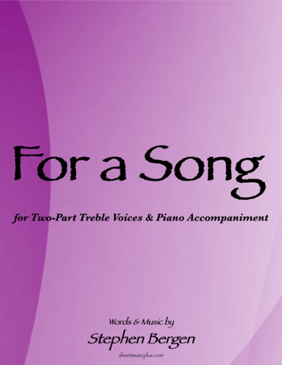 Book cover for For a Song
