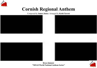 Book cover for Cornish Regional Anthem for Brass Quintet