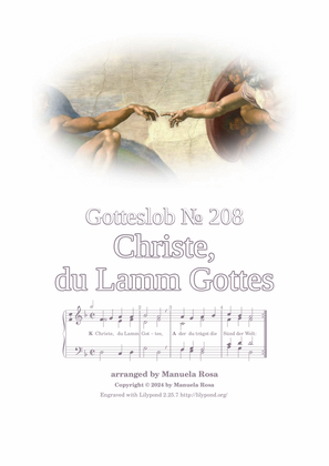 Christe, du Lamm Gottes (Gotteslob 208)