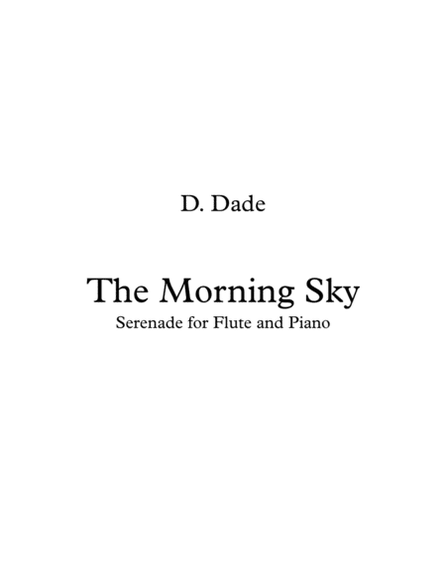 The Morning Sky: Serenade for Flute and Piano image number null