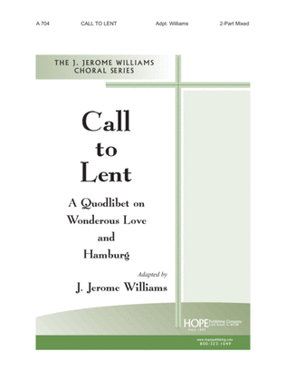 Book cover for Call to Lent