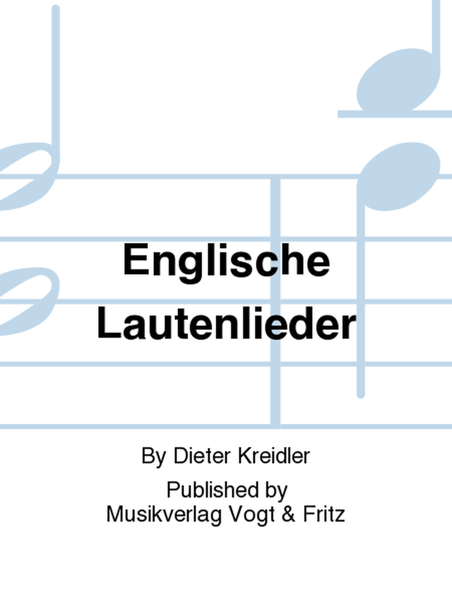 Englische Lautenlieder