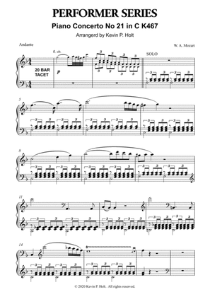 Mozart - Piano Concerto no 21 in C major. 2nd movement