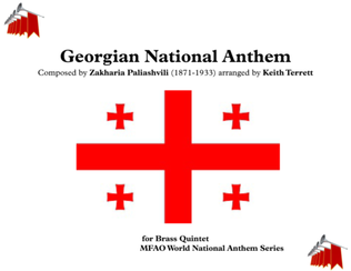 Book cover for Georgian National Anthem (''Tavisupleba')' for Brass Quintet