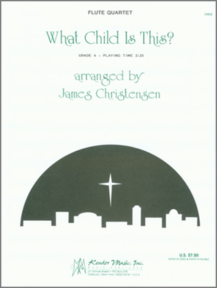 Book cover for What Child Is This?