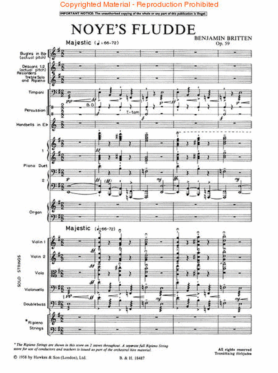 Noye's Fludde, Op. 59