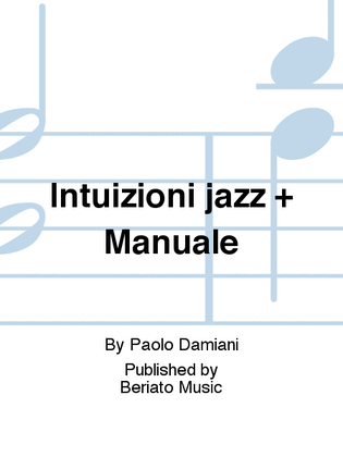 Book cover for Intuizioni jazz + Manuale