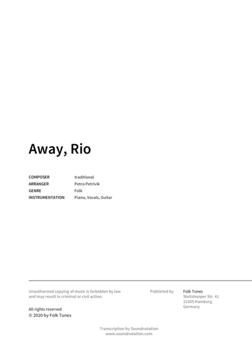 Away, Rio image number null