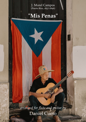 MIS PENAS - A Puerto Rican piece for flute and guitar