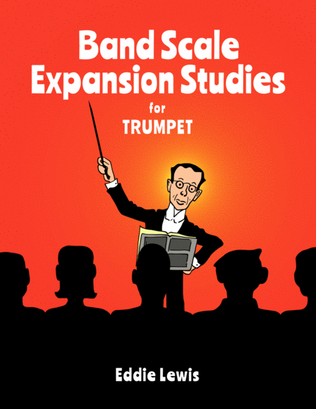 Book cover for Band Scale Expansion Studies for Trumpet by Eddie Lewis