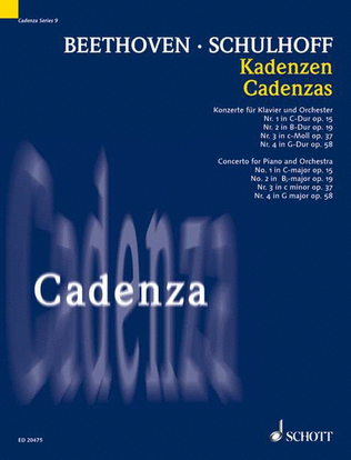 Book cover for Cadenzas