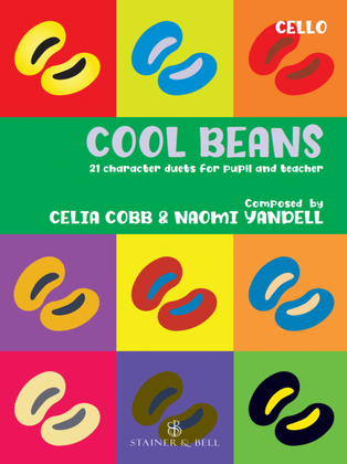 Book cover for Cool Beans: Cello Duets