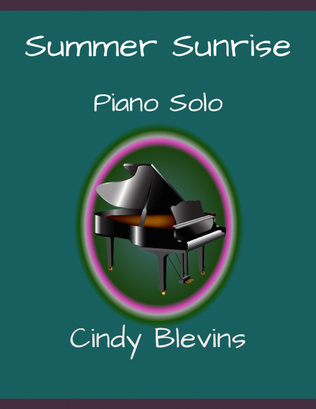 Book cover for Summer Sunrise, original Piano Solo