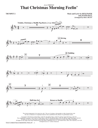 Book cover for That Christmas Morning Feelin' (arr. Mac Huff) - Trumpet 2