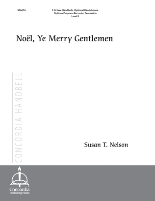 Book cover for Noel, Ye Merry Gentlemen