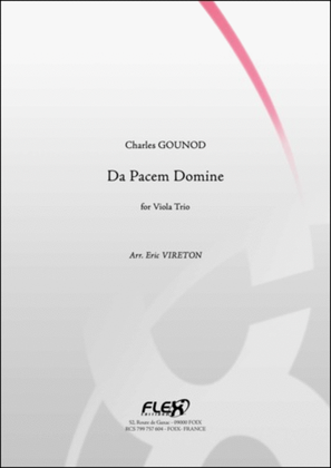 Book cover for Da Pacem Domine