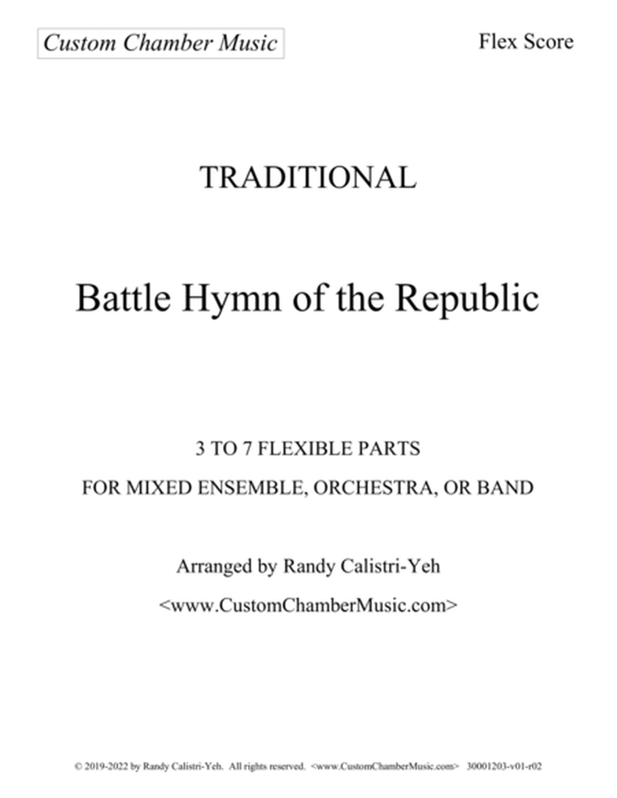 Battle Hymn of the Republic (Flexible Orchestra) image number null