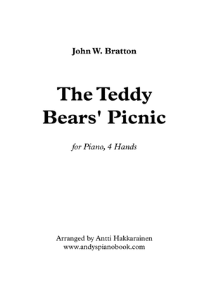 Book cover for The Teddy Bears' Picnic - Piano, 4 Hands