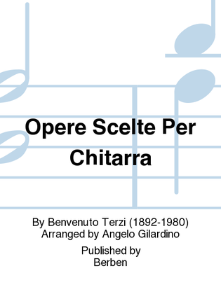 Opere scelte per chitarra