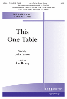 Book cover for This One Table