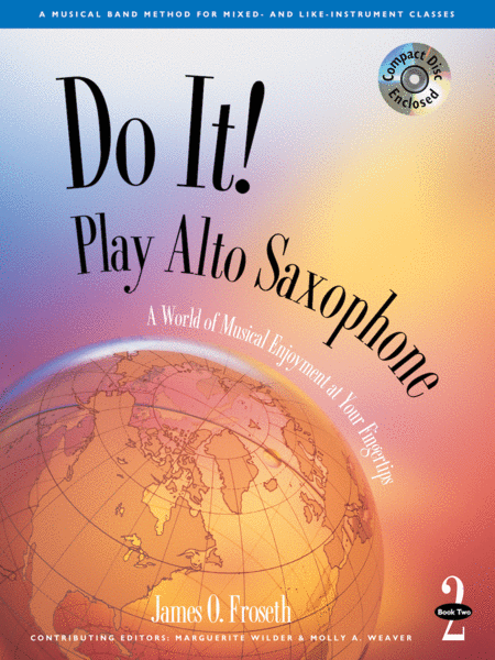 Do It! Play Alto Saxophone - Book 2 and CD