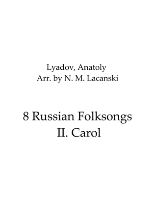 8 Russian Folksongs Christmas Carol