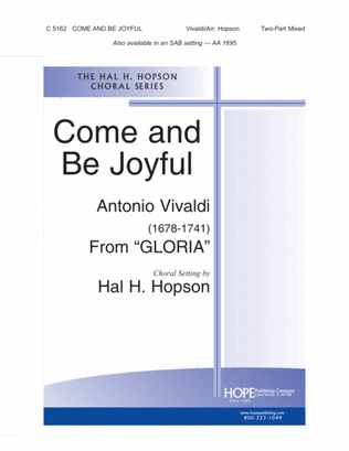 Book cover for Come and Be Joyful