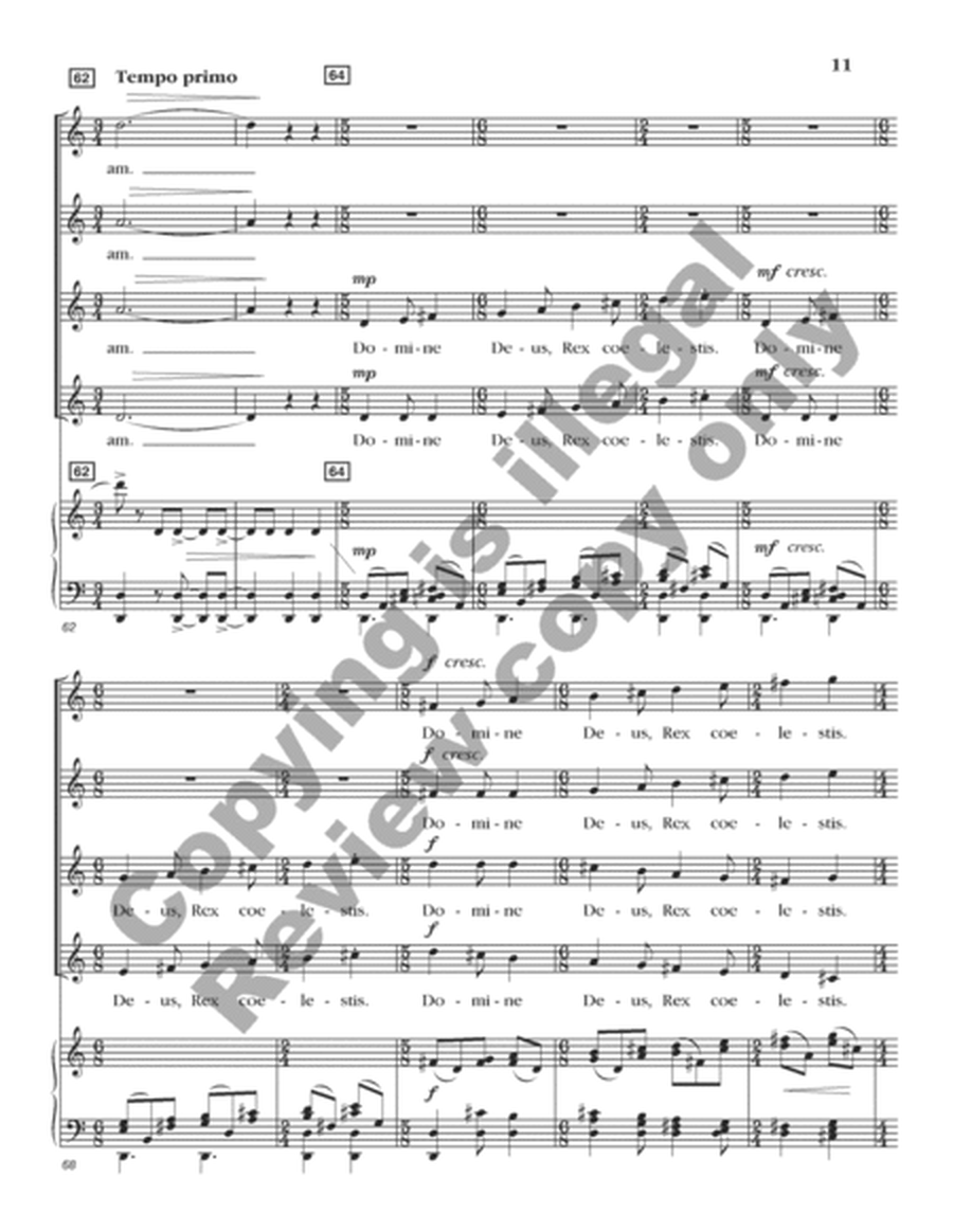 Gloria (Choral Score)