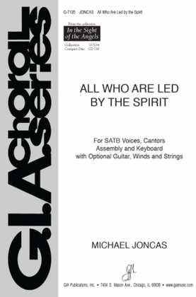 Book cover for All Who Are Led by the Spirit - Full Score and Parts