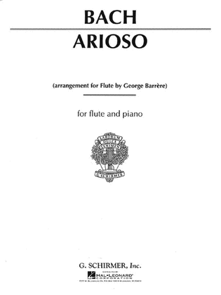 Book cover for Arioso