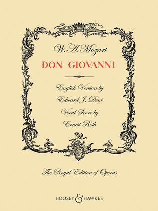 Book cover for Don Giovanni