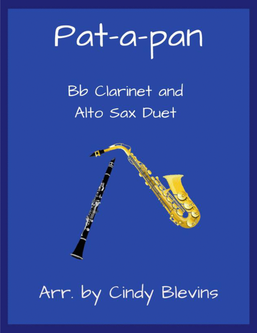 Pat-a-pan, Bb Clarinet and Alto Sax Duet image number null