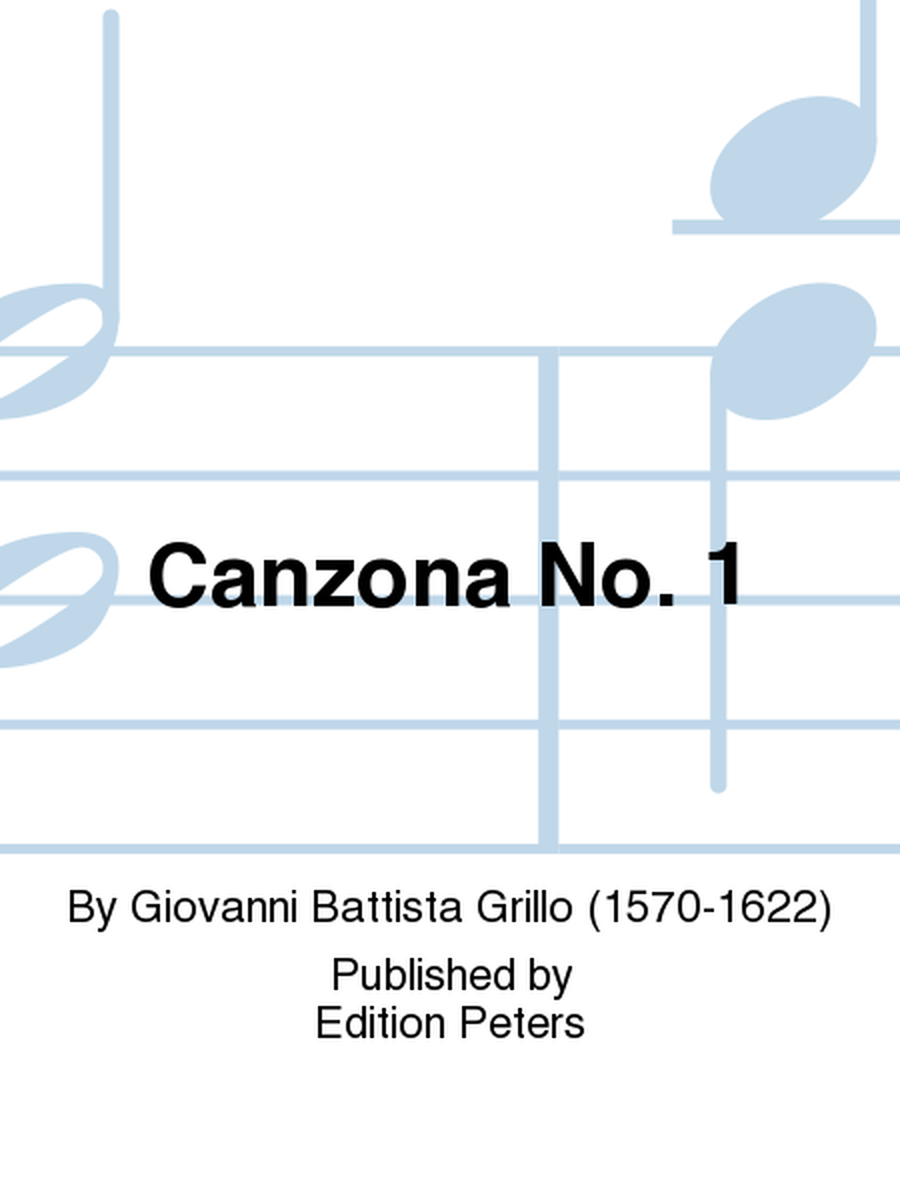 Canzona No. 1